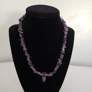 Amethyst necklace